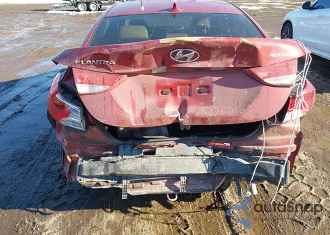 2012 Hyundai Elantra Gls (Ulsan Plant) z USA, uszkodzony, nr VIN KMHDH4AE0CU438649